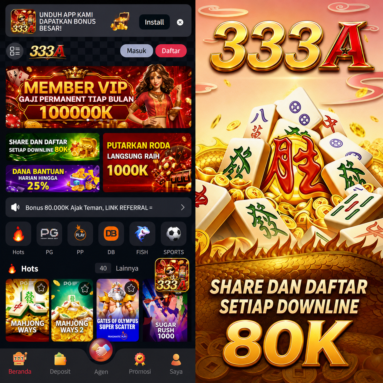 333A - Destinasi Slot Online Indonesia dengan Ragam Tema Menarik