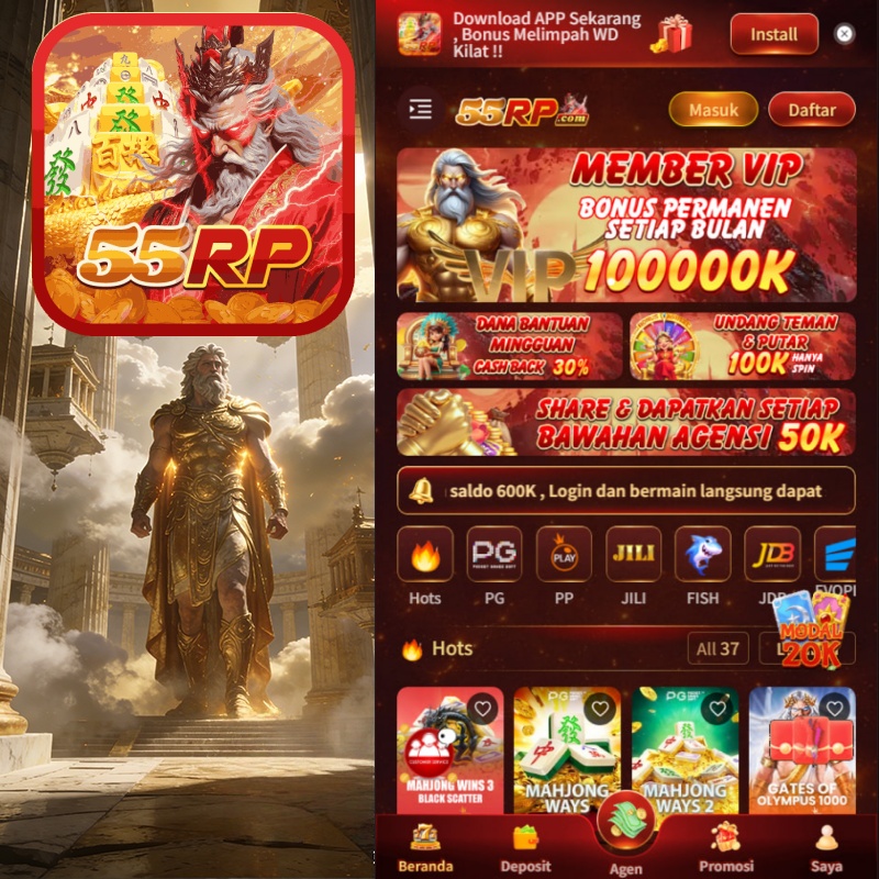 55RP - 55rp Dowdload & Install Aplikasi Slot Asli Minimal Bet 400 Perak