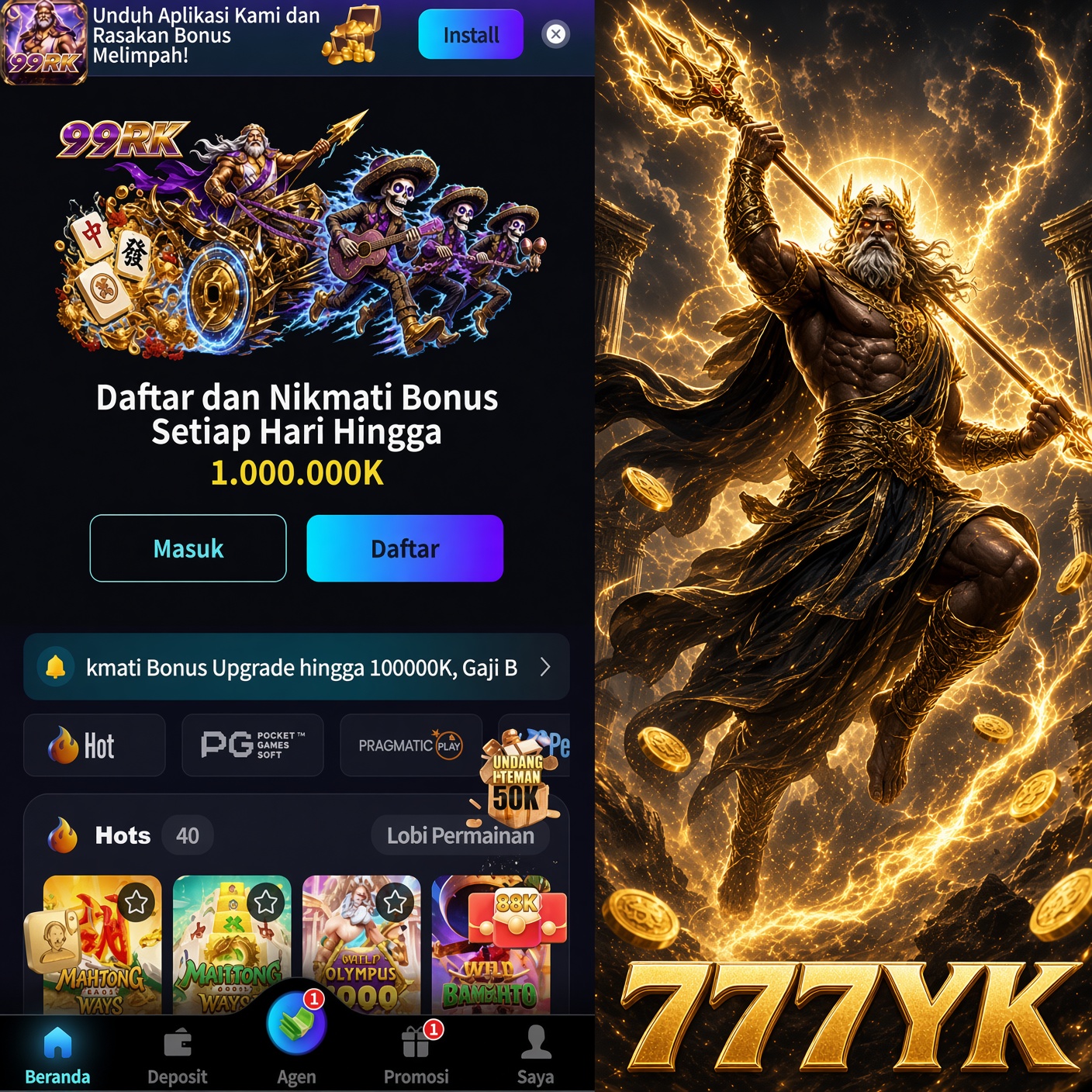 777YK - Destinasi Slot Online Indonesia dengan Ragam Tema Menarik