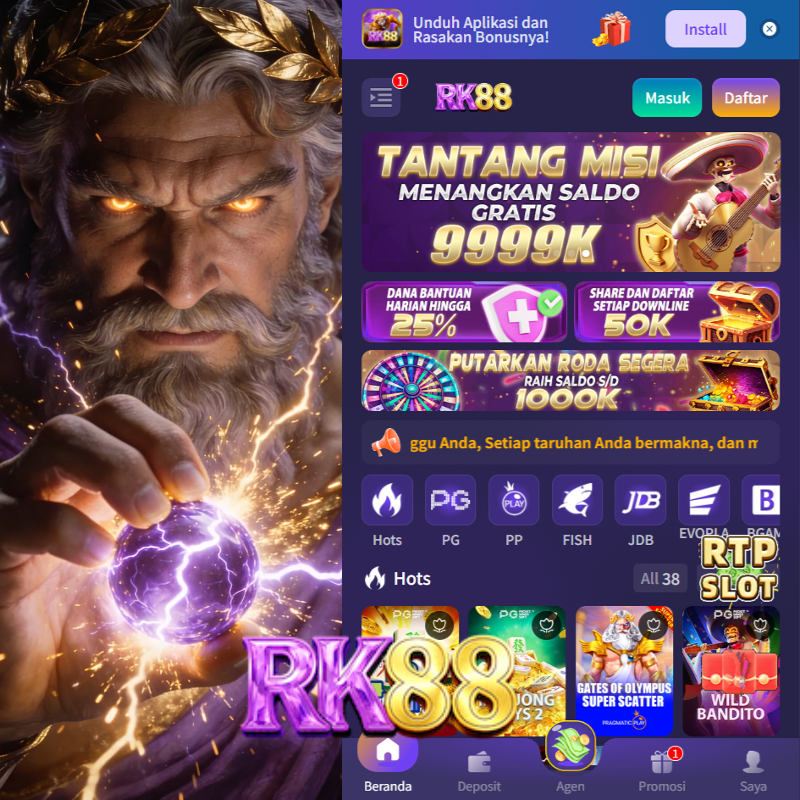 RK88 - Platform Slot Online dengan Pengalaman Bermain Terbaik