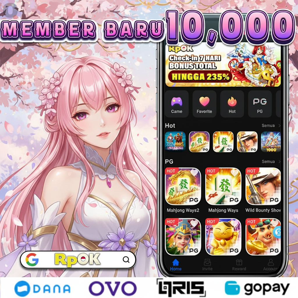 RPOK - rpok Login Situs Resmi dan Nikmati Ragam Game PG Soft